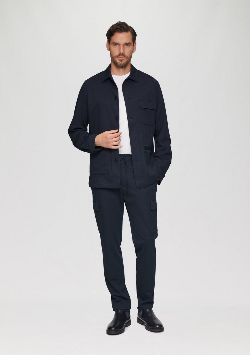 S.Oliver Overshirt Aus Piqué-Jersey