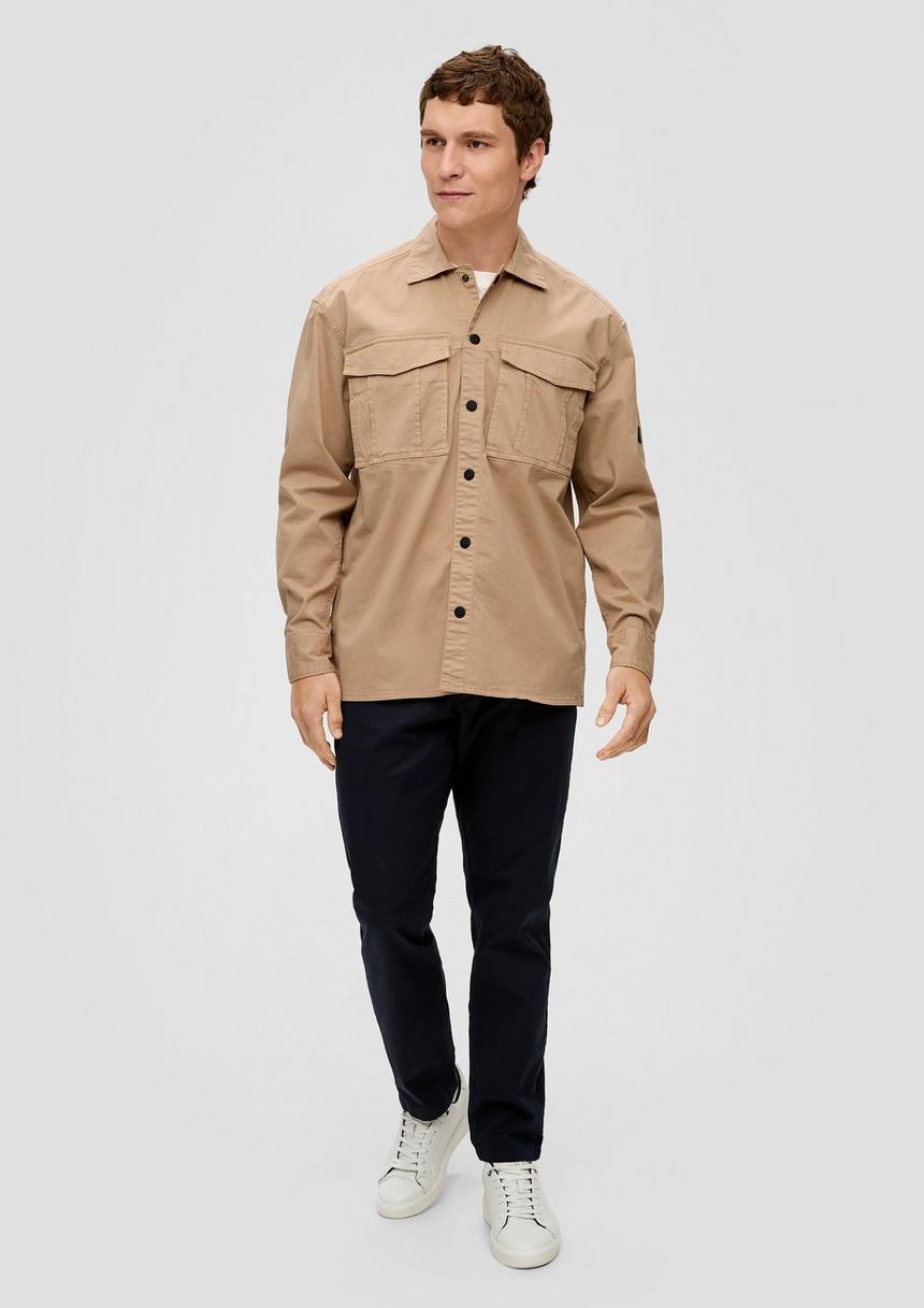S.Oliver Overshirt Aus Twill