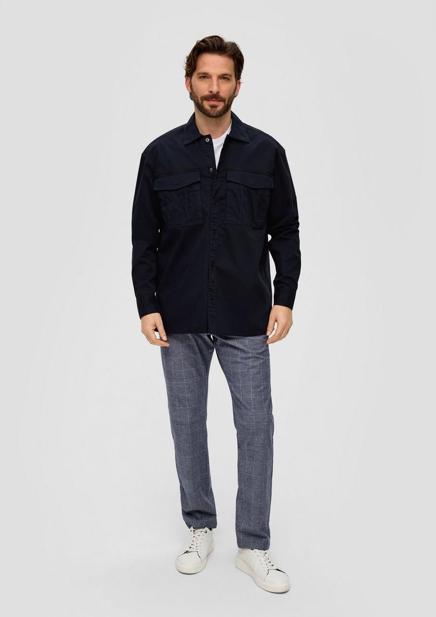 S.Oliver Overshirt Aus Twill