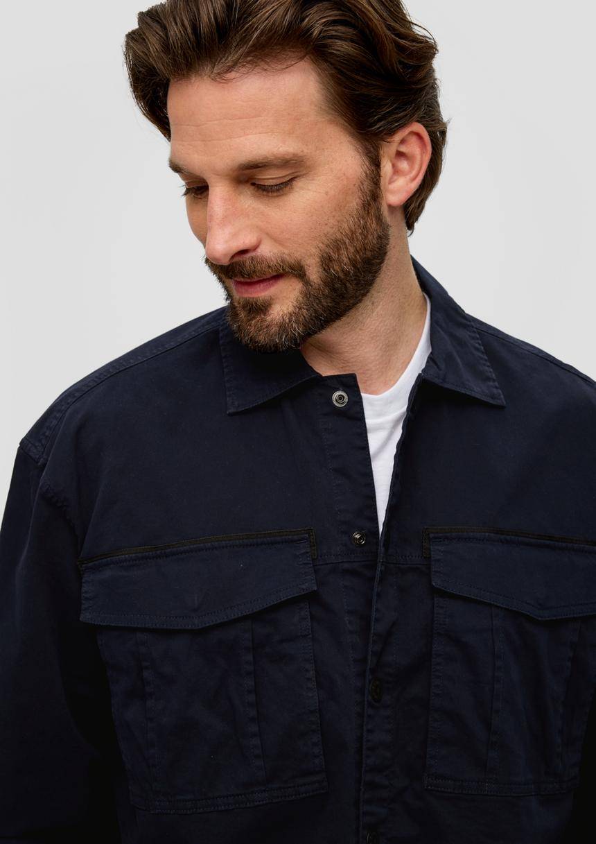 S.Oliver Overshirt Aus Twill
