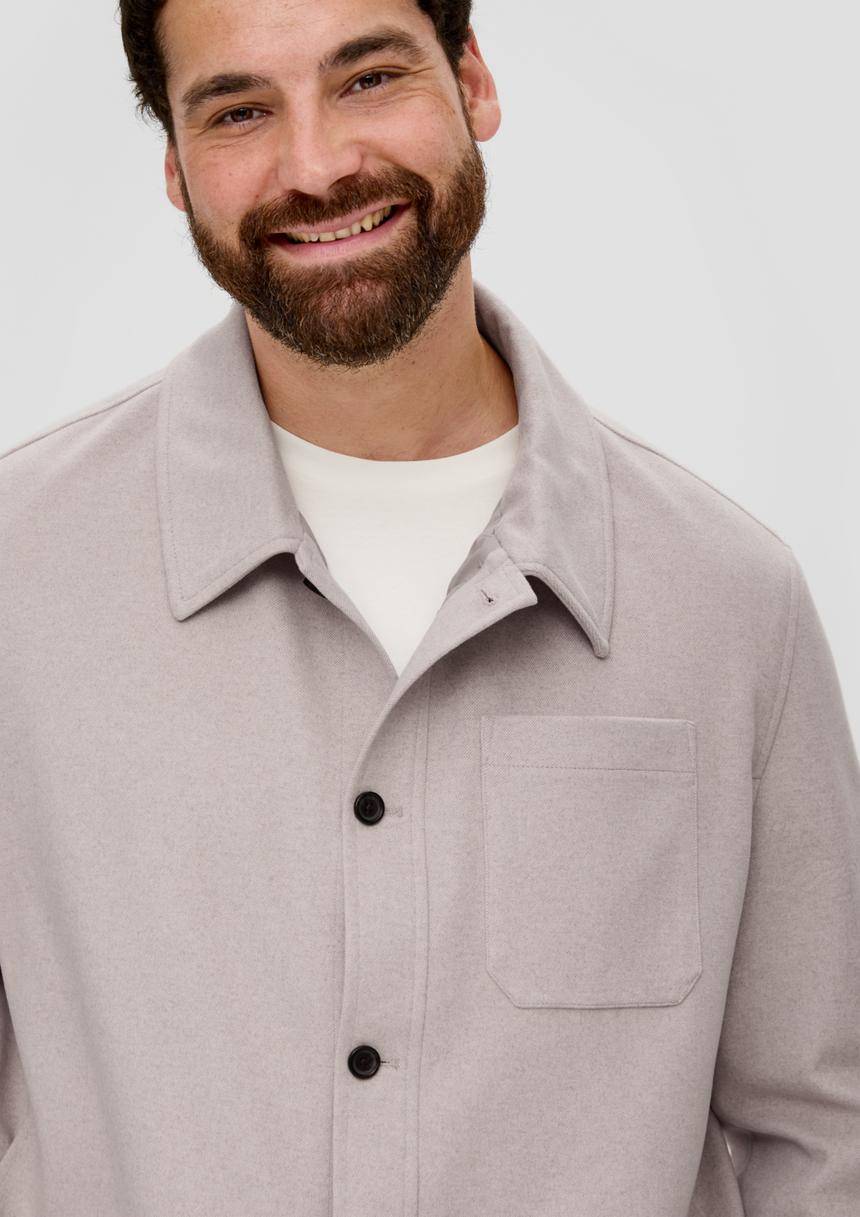 S.Oliver Overshirt Aus Viskosemix