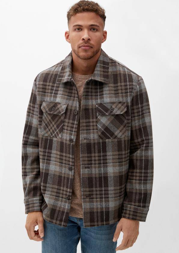 S.Oliver Overshirt aus Wollmix