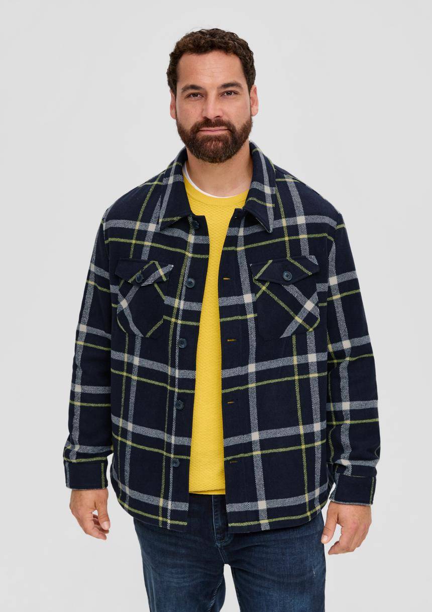 S.Oliver Overshirt in Flanell-Qualität