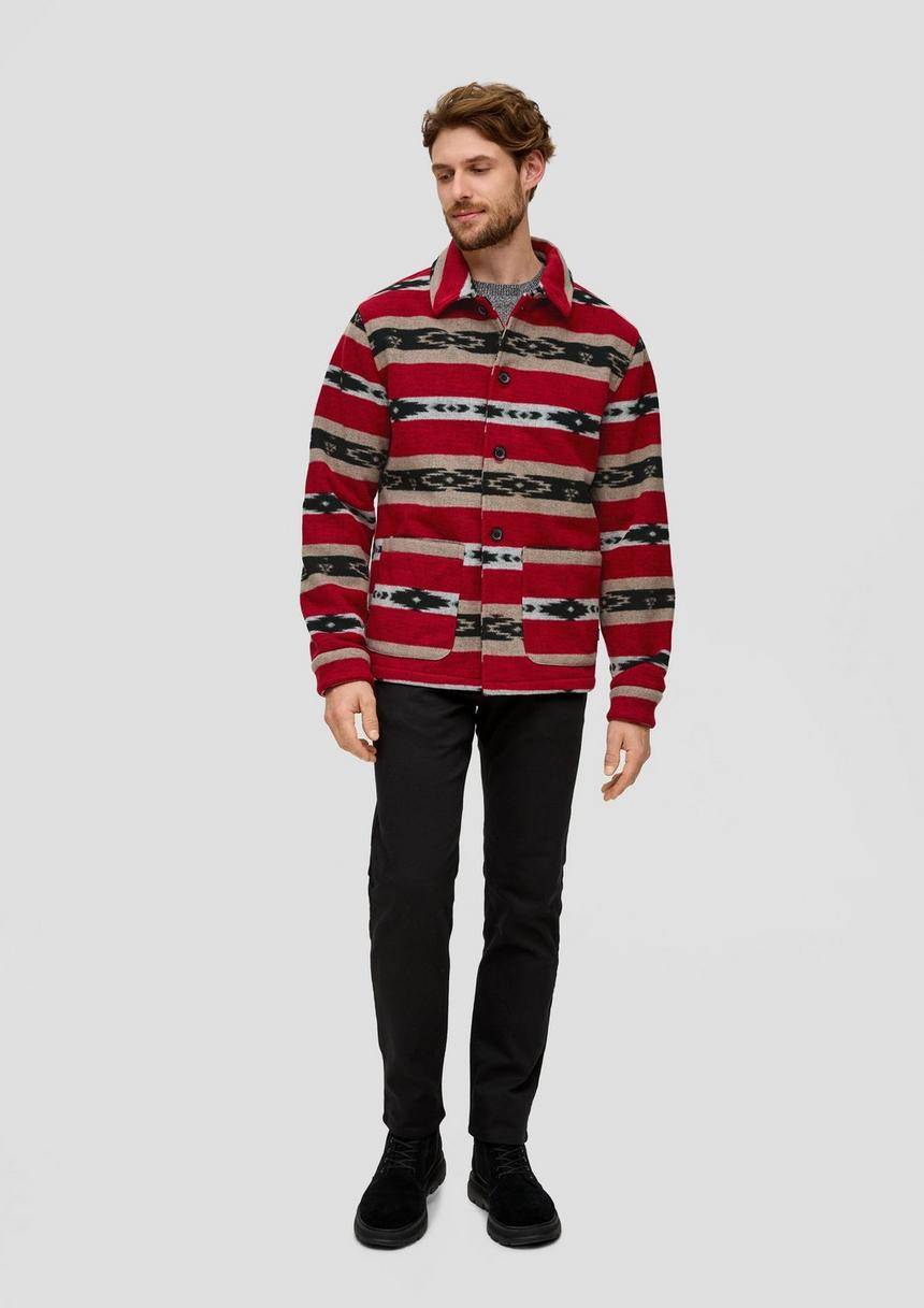 S.Oliver Overshirt In Woll-Optik