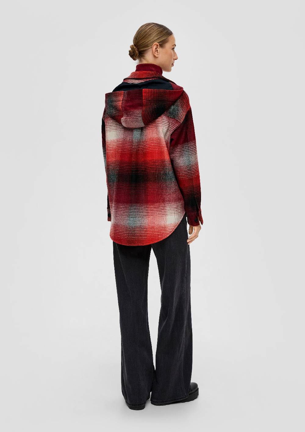 S.Oliver Overshirt Mit Abnehmbarer Kapuze