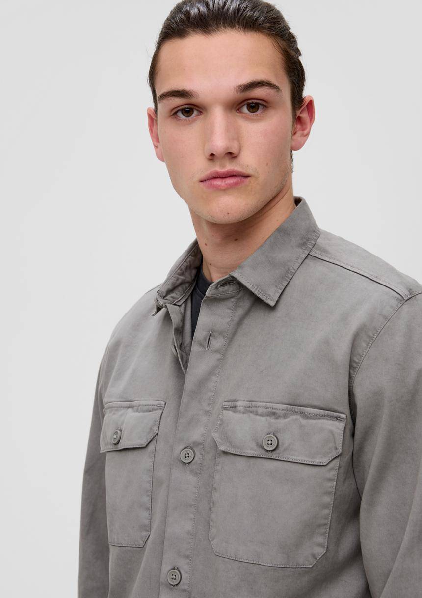 S.Oliver Overshirt Mit Brusttaschen