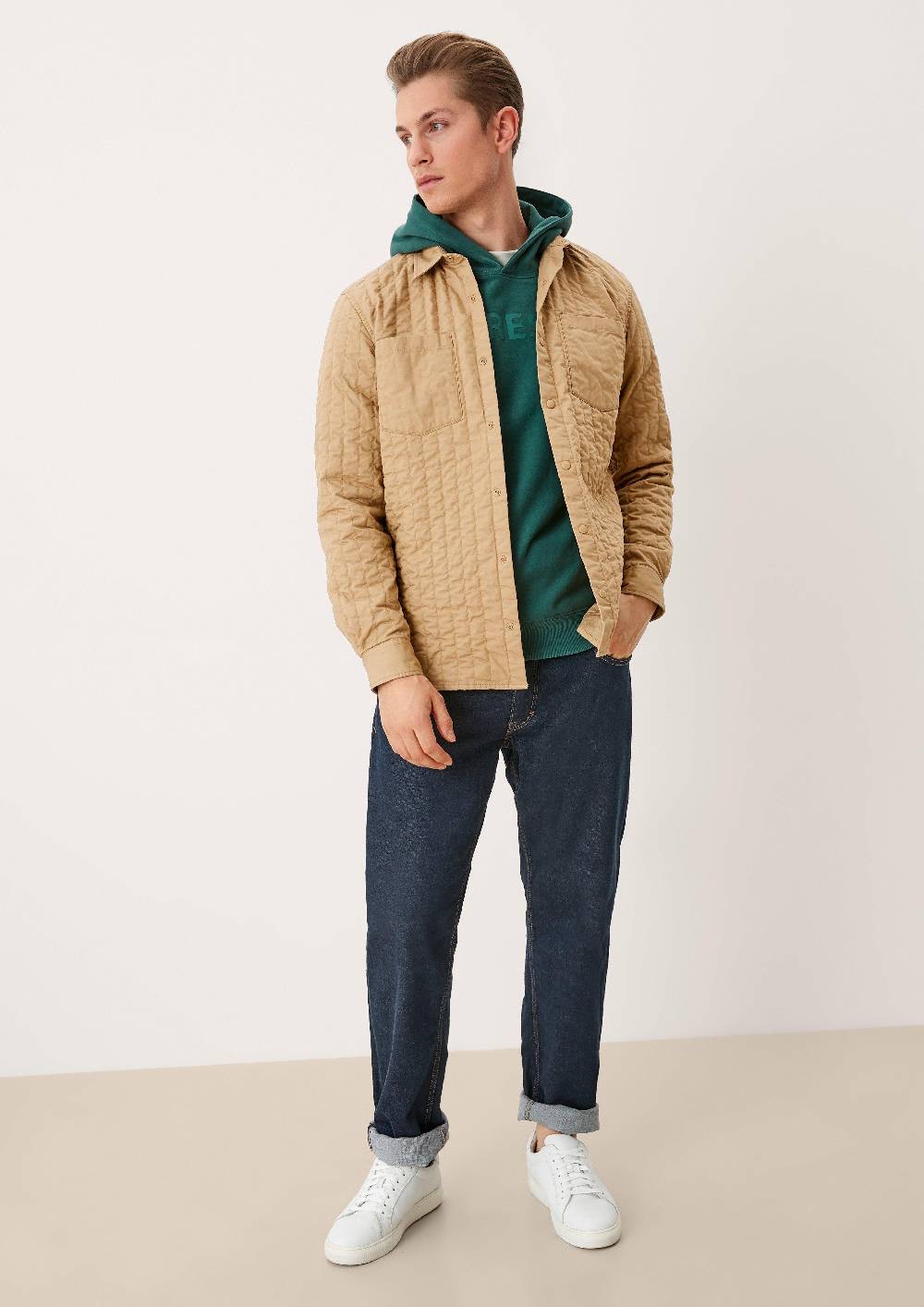 S.Oliver Overshirt Mit Steppung