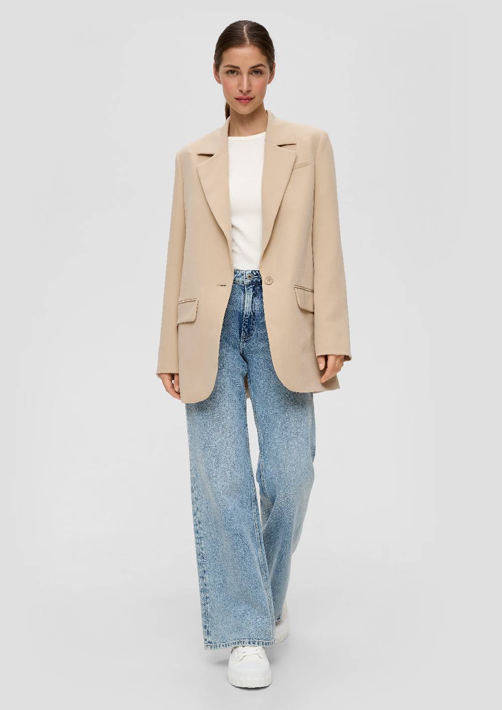 S.Oliver Oversize Blazer Mit Pattentaschen
