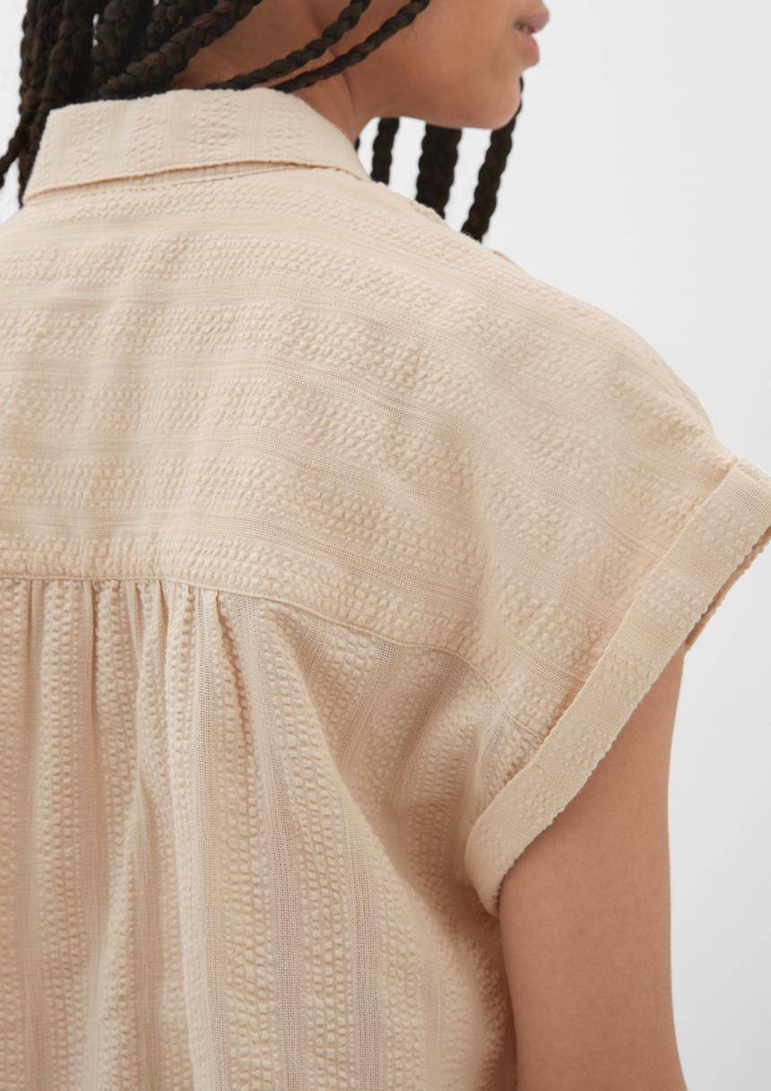 S.Oliver Oversize-Bluse Aus Baumwolle