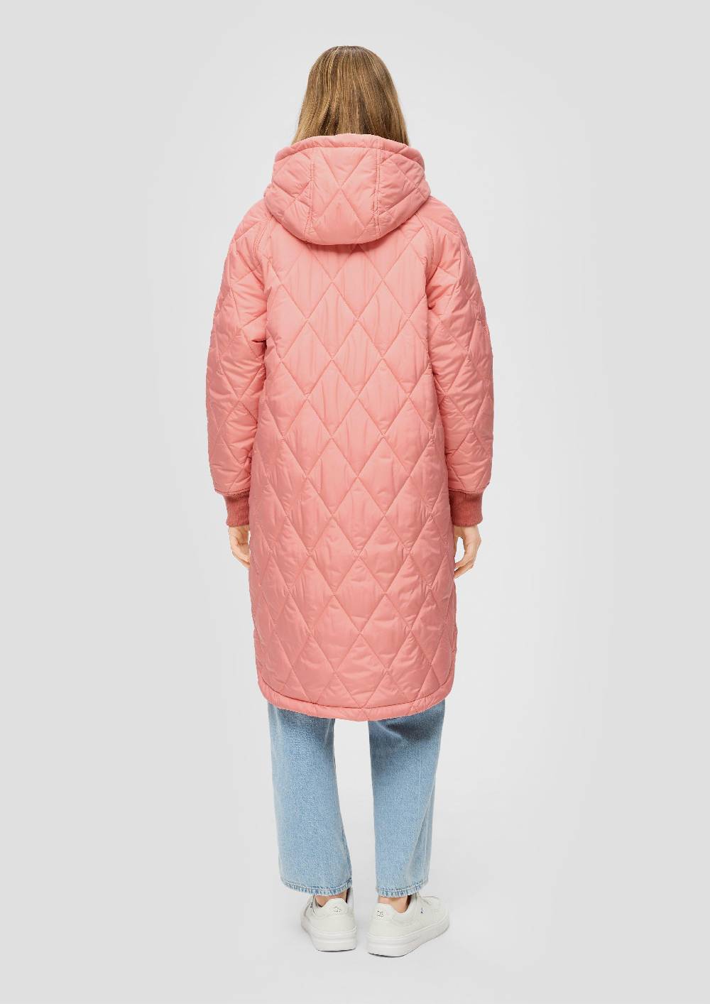 S.Oliver Oversize Mantel Mit Abgerundetem Saum