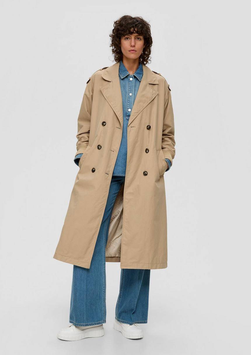 S.Oliver Oversize-Mantel Mit Ärmeln Im Bomber-Stil