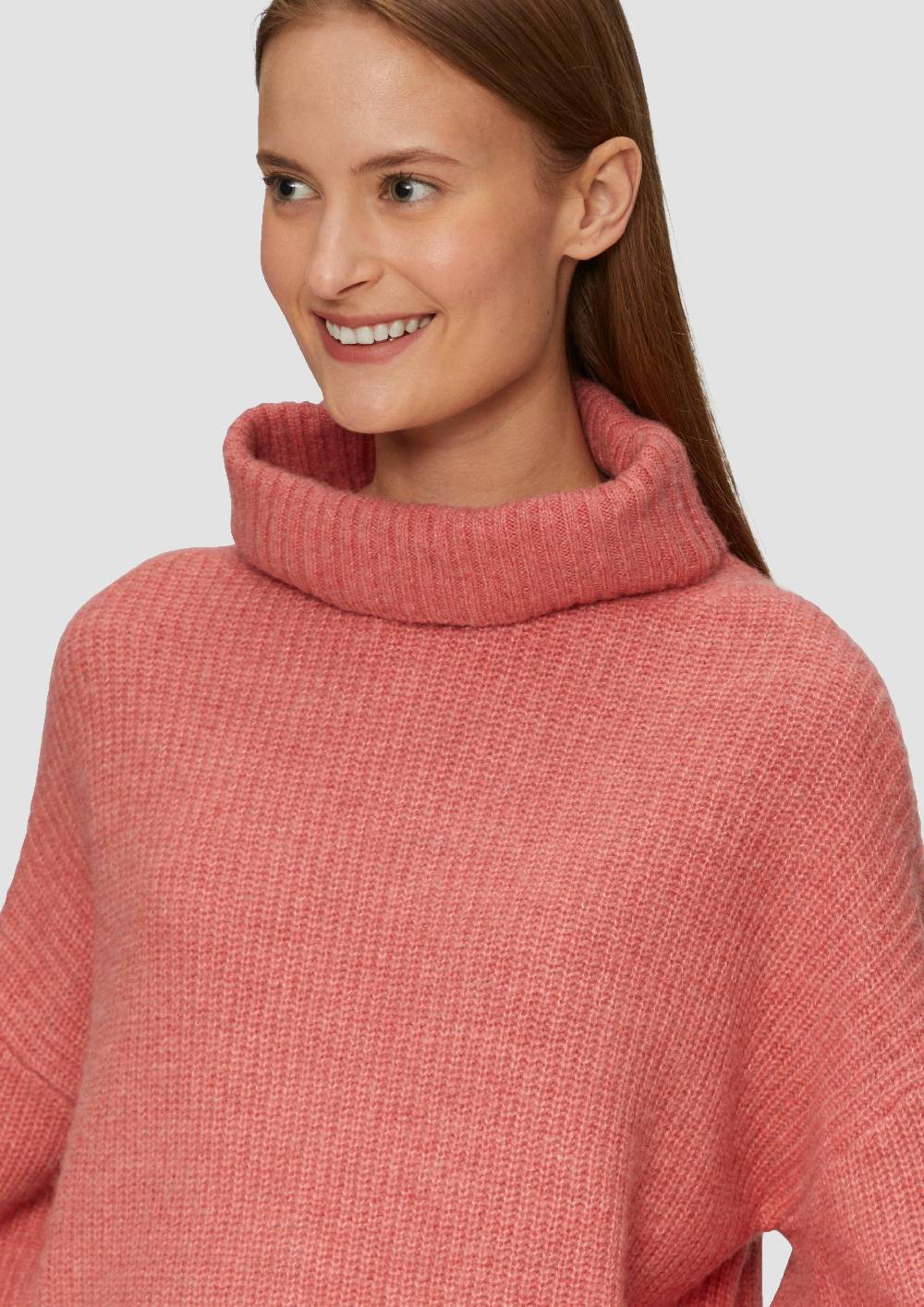 S.Oliver Oversized Pullover Mit Rollkragen