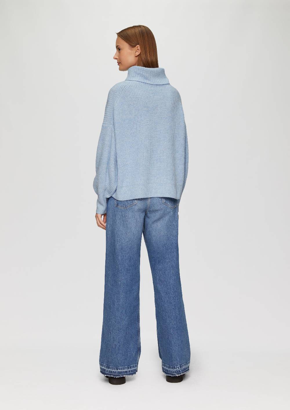 S.Oliver Oversized Pullover Mit Rollkragen