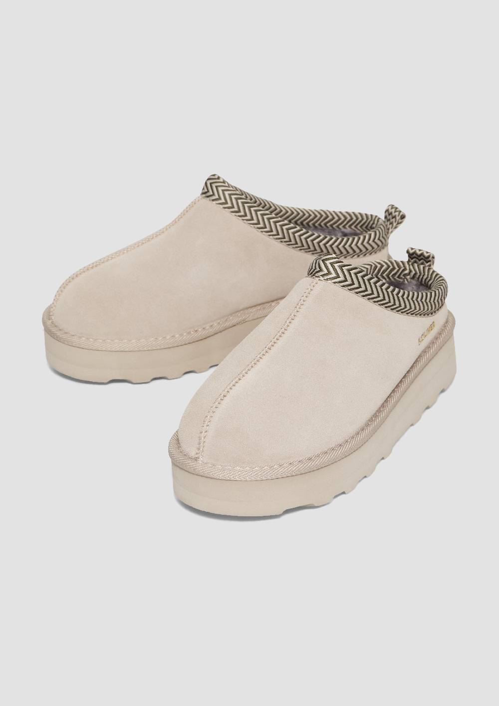 S.Oliver Pantoletten Aus Leder