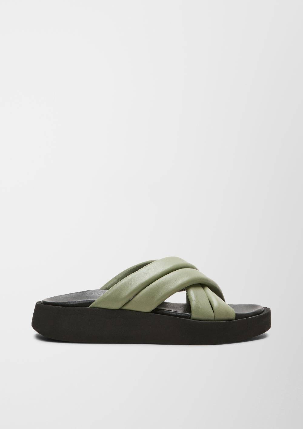 S.Oliver Pantoletten Aus Leder