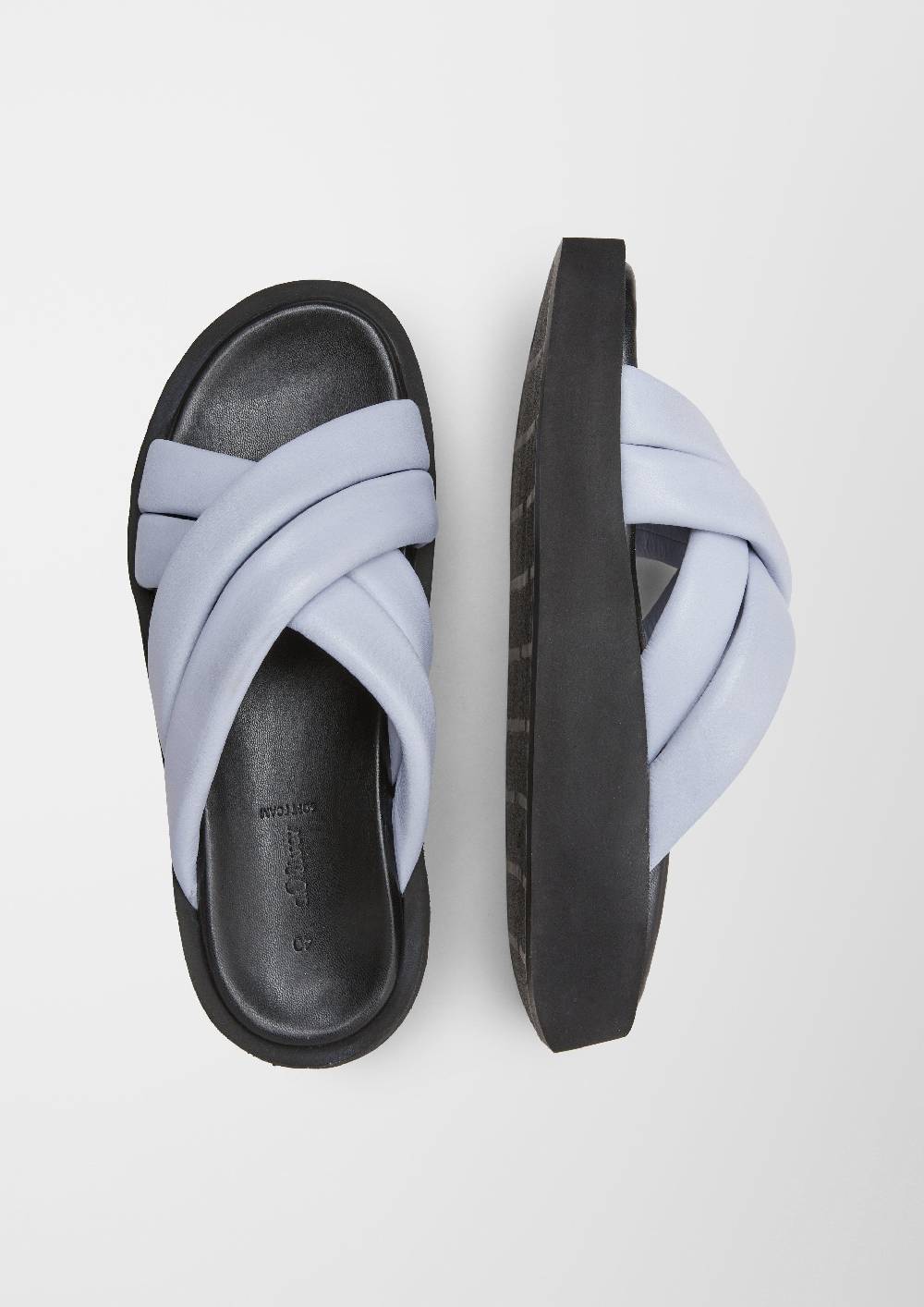 S.Oliver Pantoletten Aus Leder