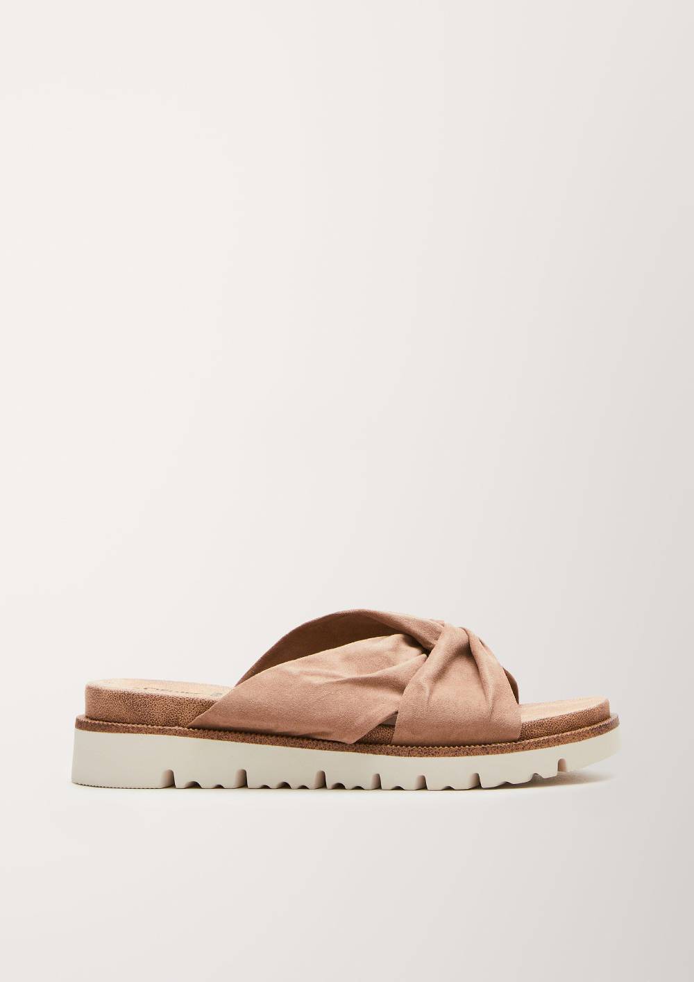 S.Oliver Pantoletten In Leder-Optik