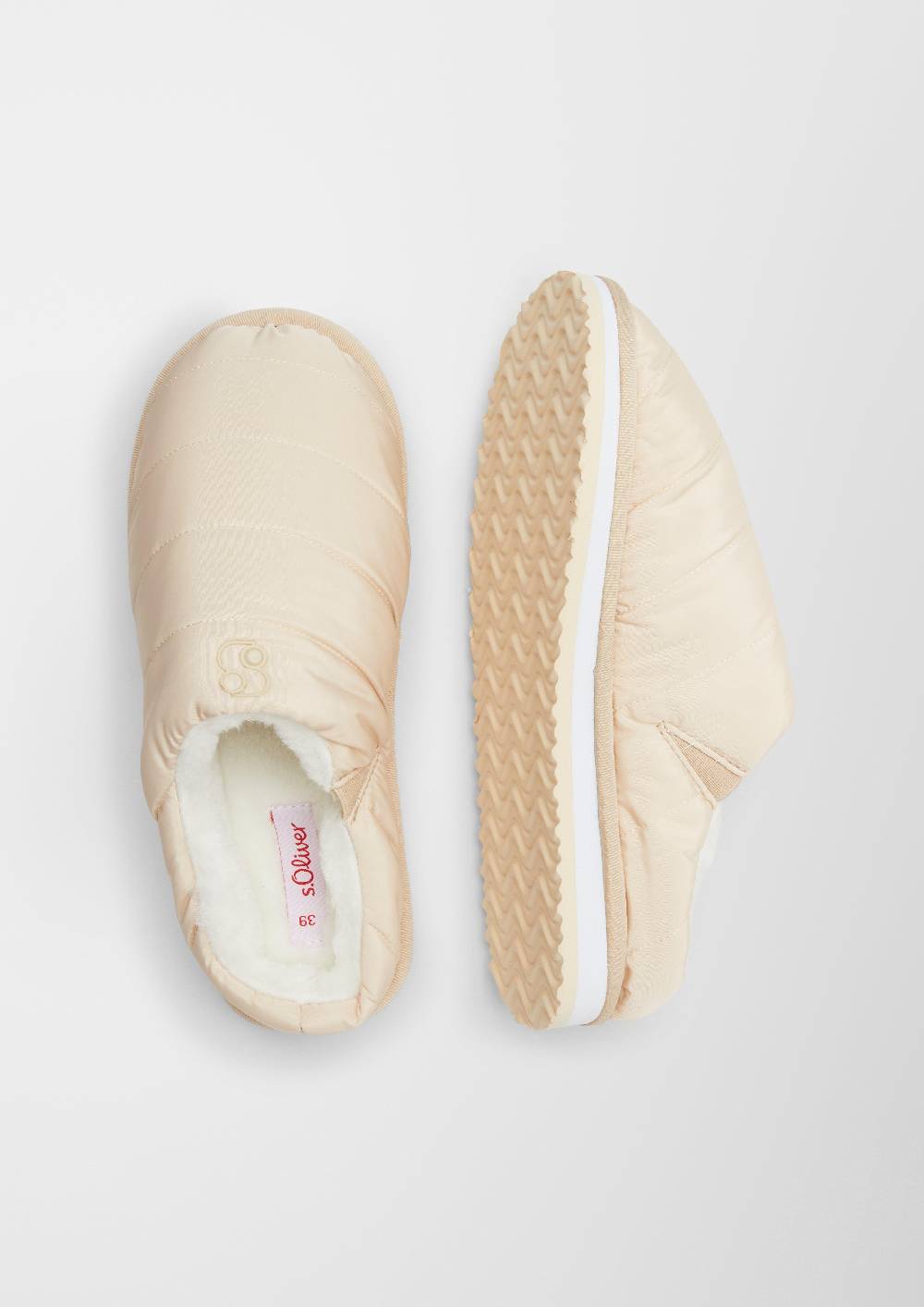 S.Oliver Pantoletten Mit Steppmuster