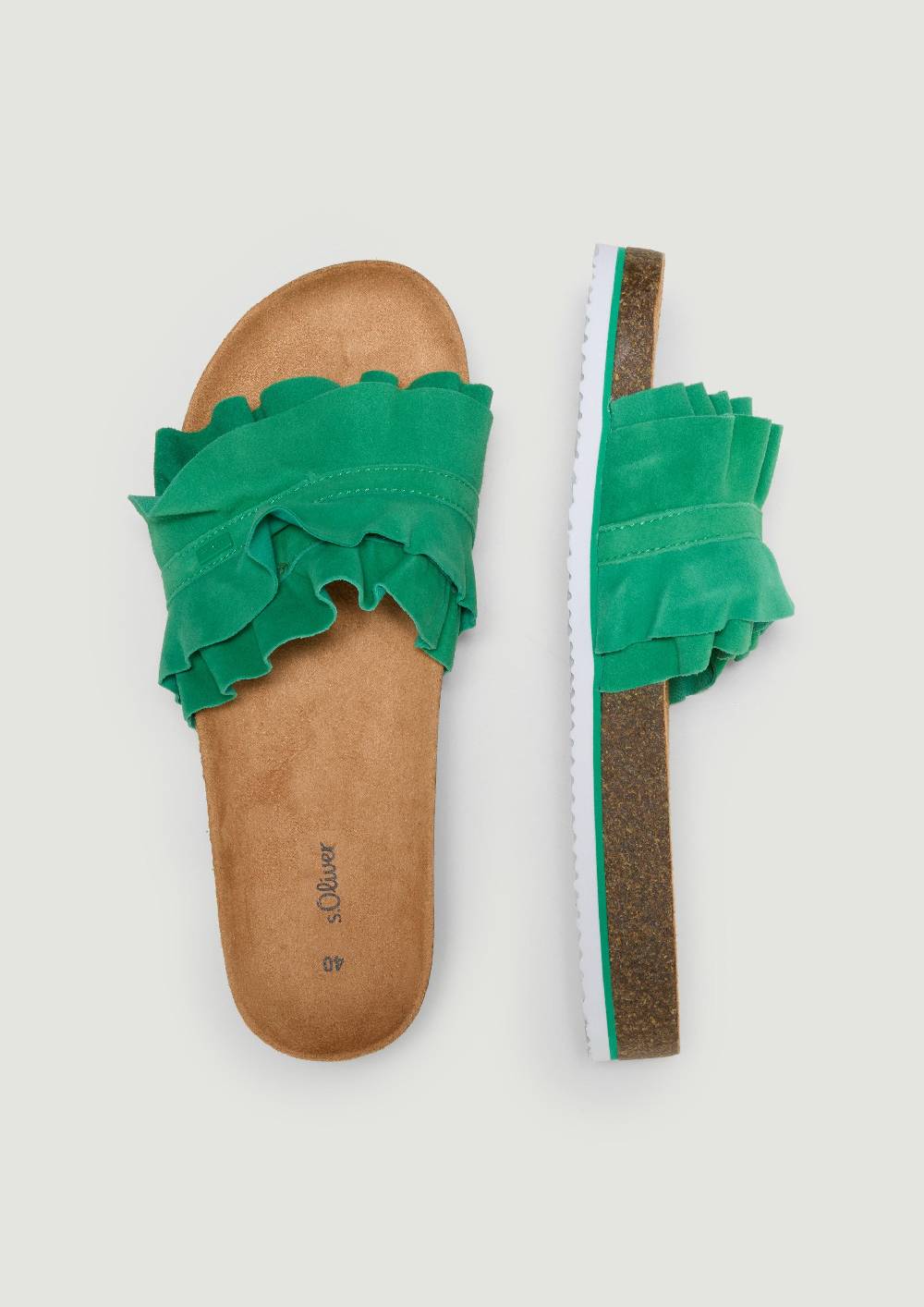 S.Oliver Pantoletten Mit Volants