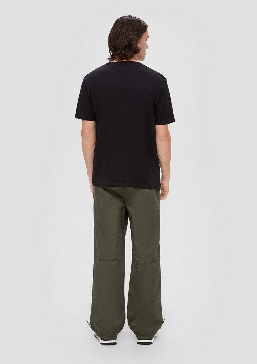 S.Oliver Parachute-Hose Aus Baumwollstretch