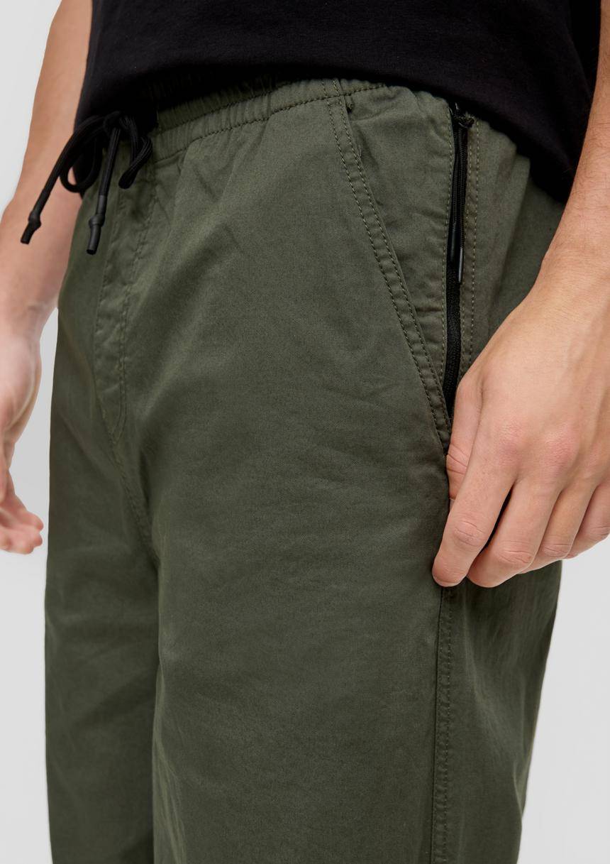 S.Oliver Parachute-Hose Aus Baumwollstretch