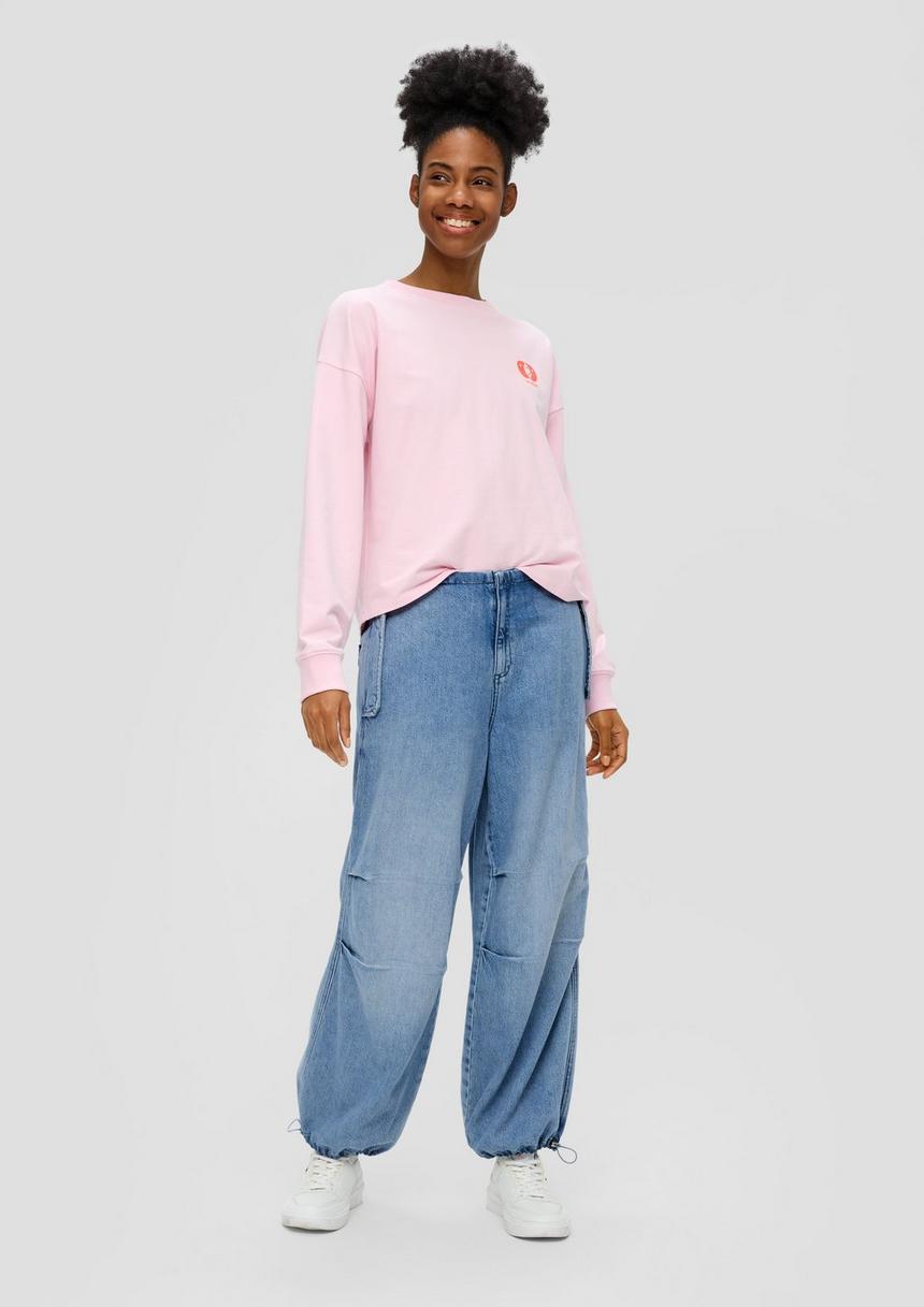 S.Oliver Parachute-Jeans / Mid Rise / Semi Wide Leg