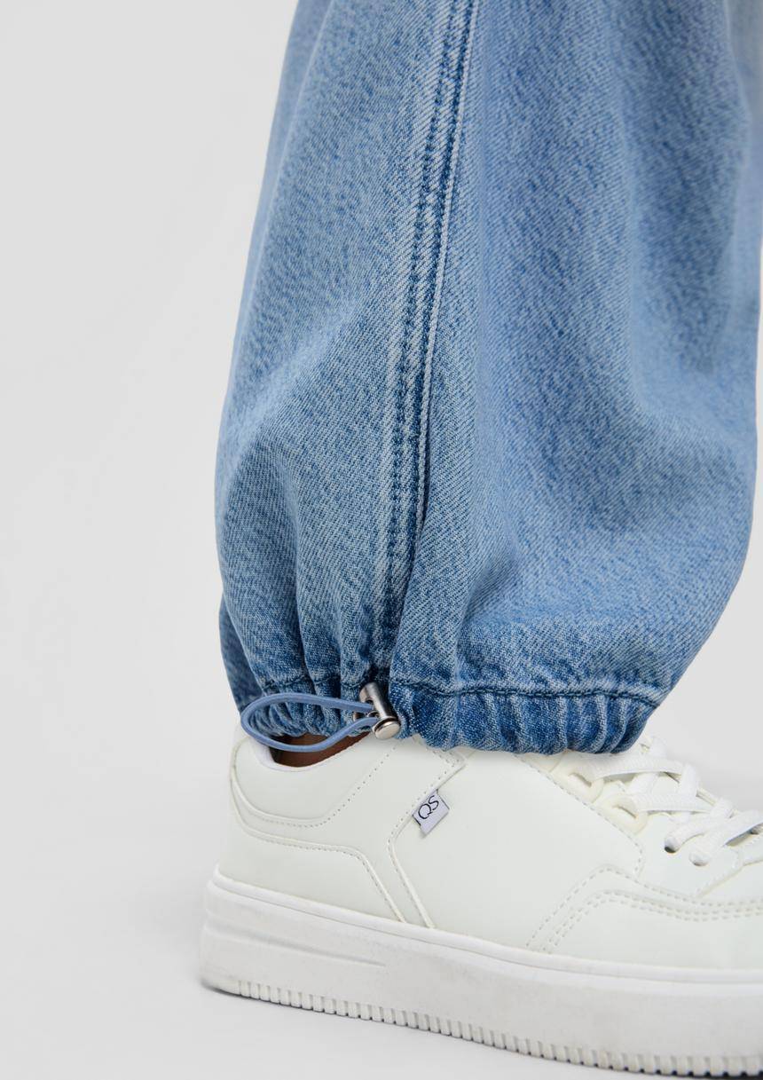 S.Oliver Parachute-Jeans / Mid Rise / Semi Wide Leg