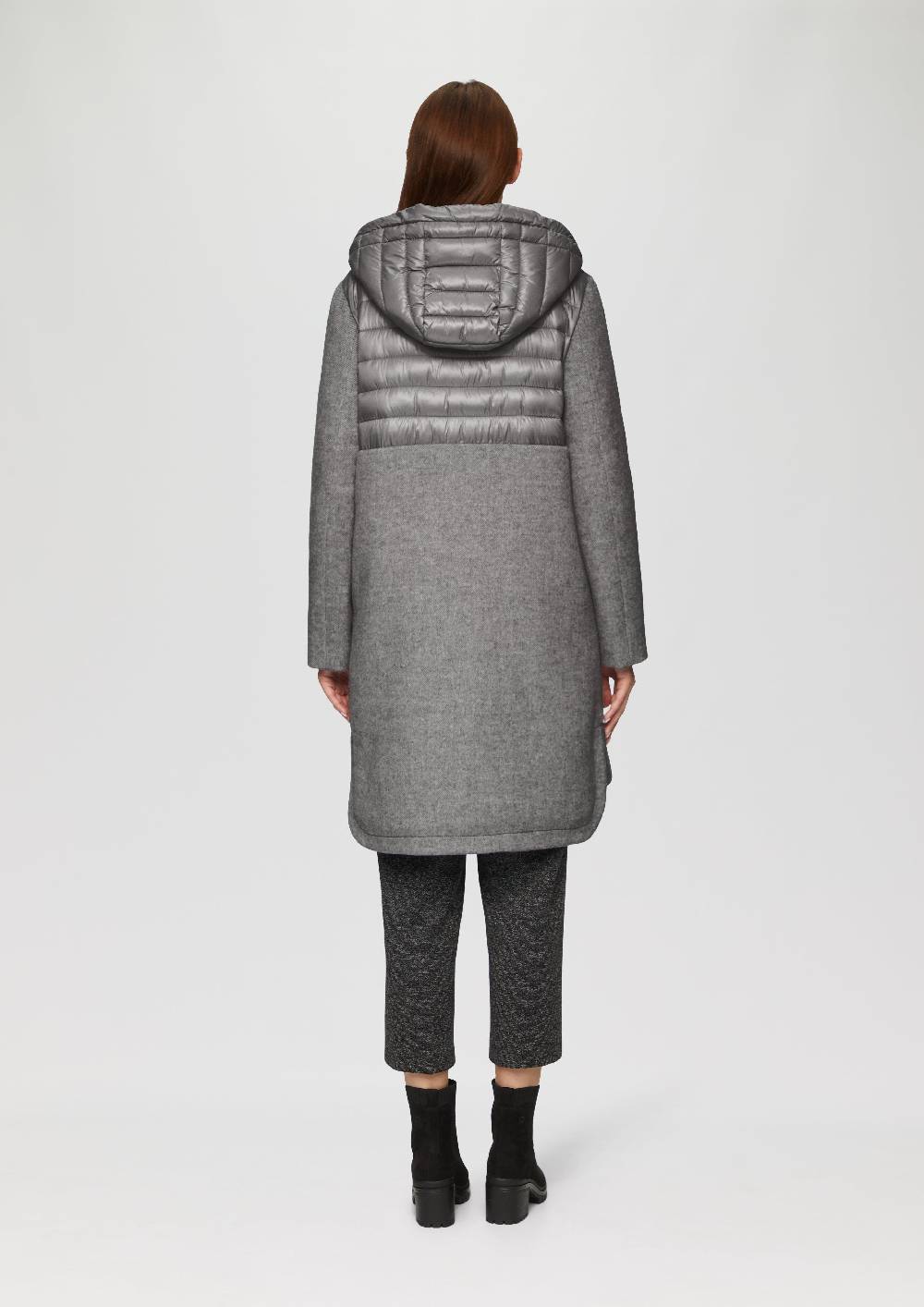 S.Oliver Parka Im Fabricmix