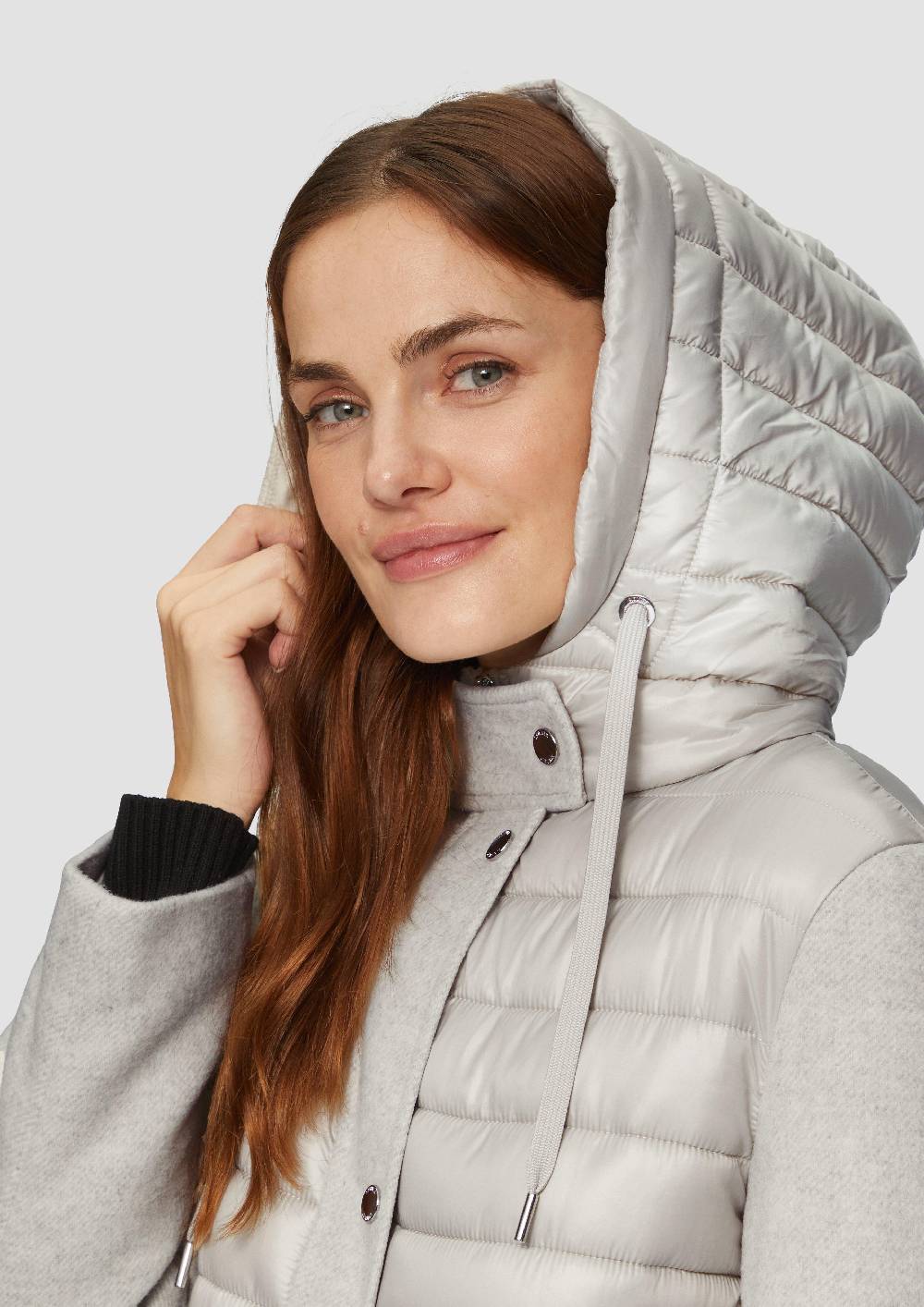 S.Oliver Parka Im Fabricmix