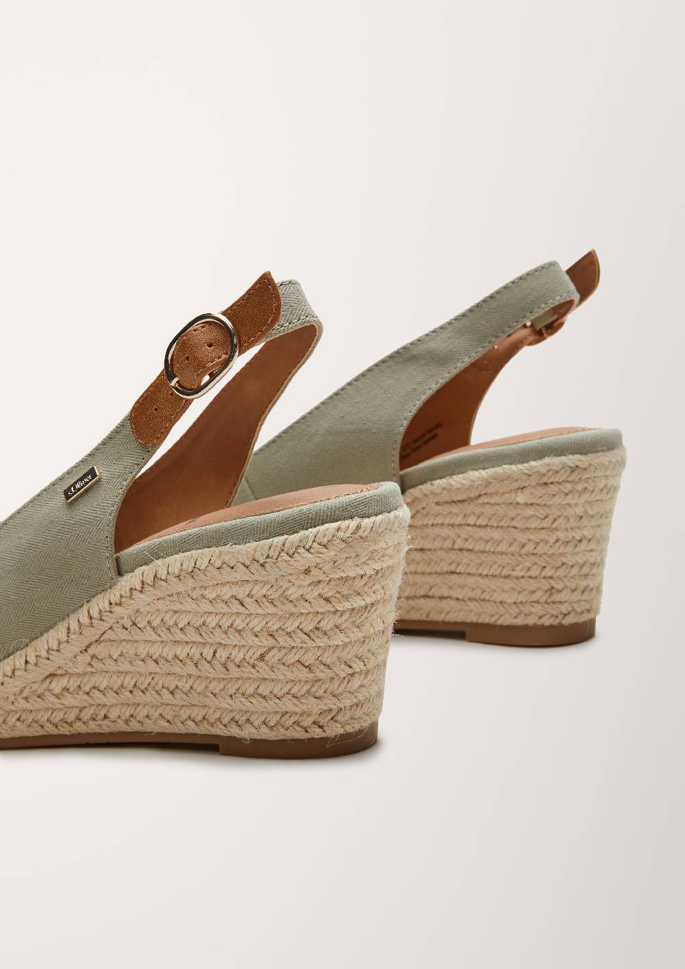 S.Oliver Peeptoes Mit Keilabsatz