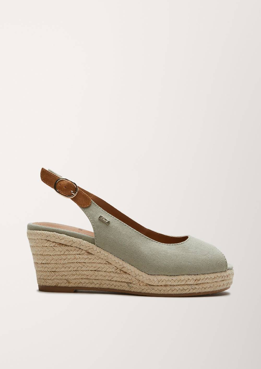 S.Oliver Peeptoes Mit Keilabsatz