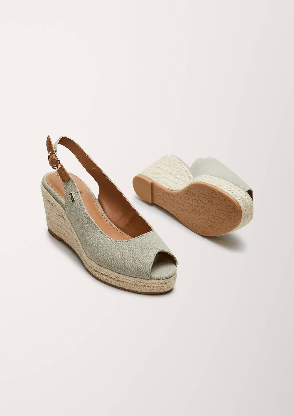 S.Oliver Peeptoes Mit Keilabsatz