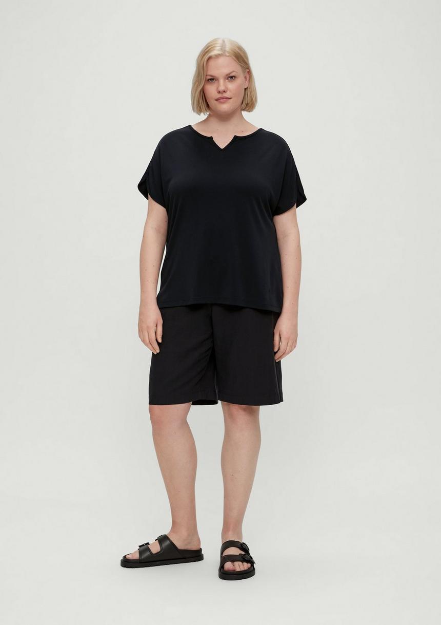S.Oliver Piqué-Shirt Aus Modalmix