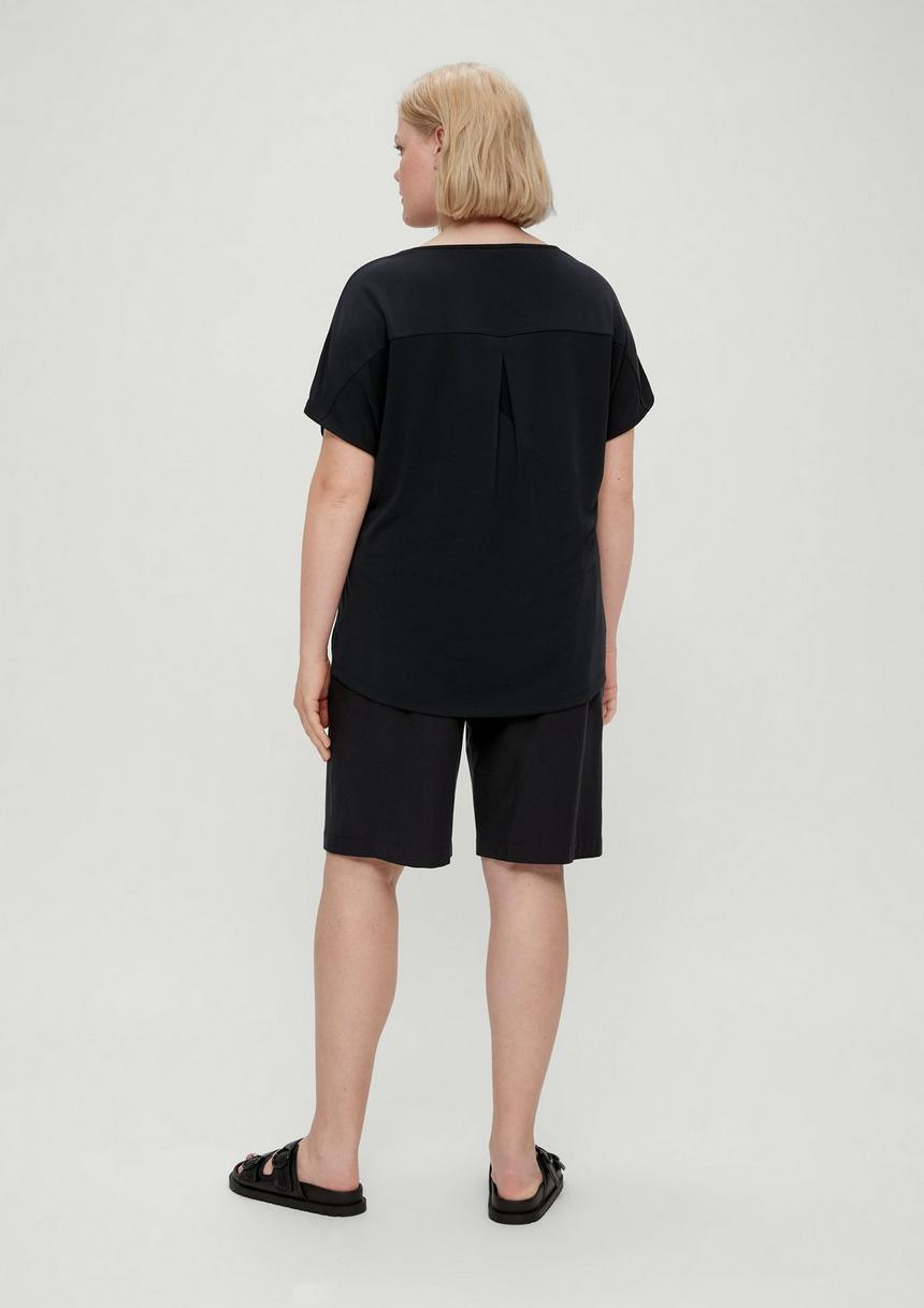 S.Oliver Piqué-Shirt Aus Modalmix