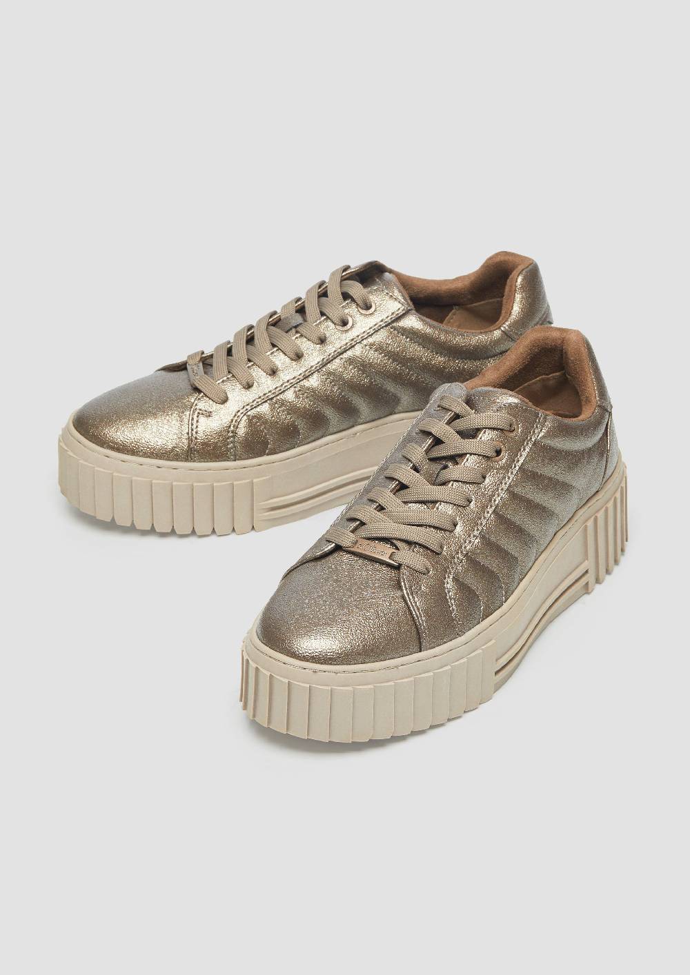 S.Oliver Plateausneaker Mit Kontrastsohle