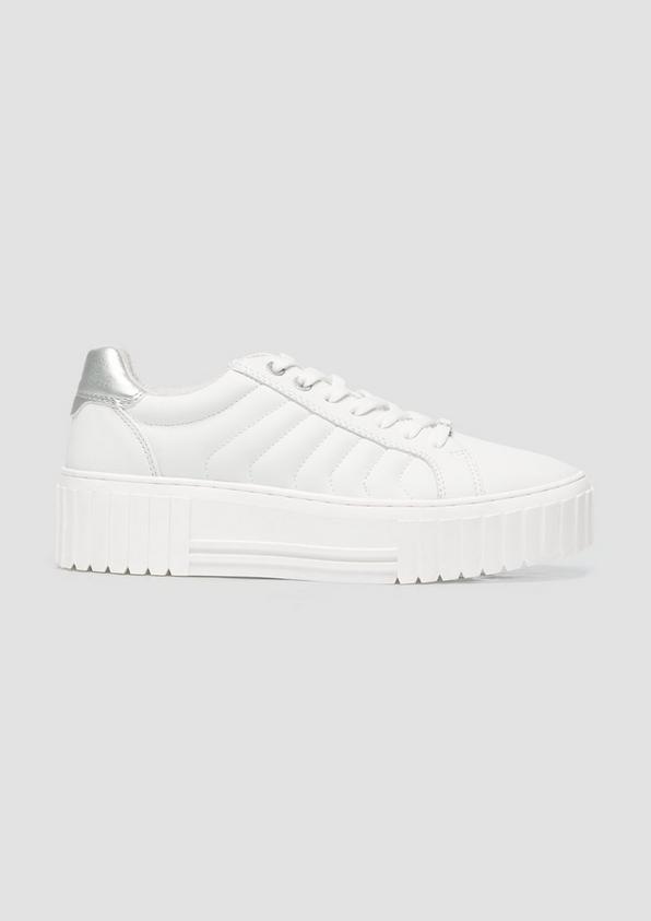 S.Oliver Plateausneaker mit Kontrastsohle