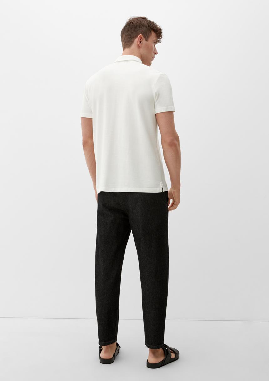 S.Oliver Poloshirt Aus Baumwoll-Piqué