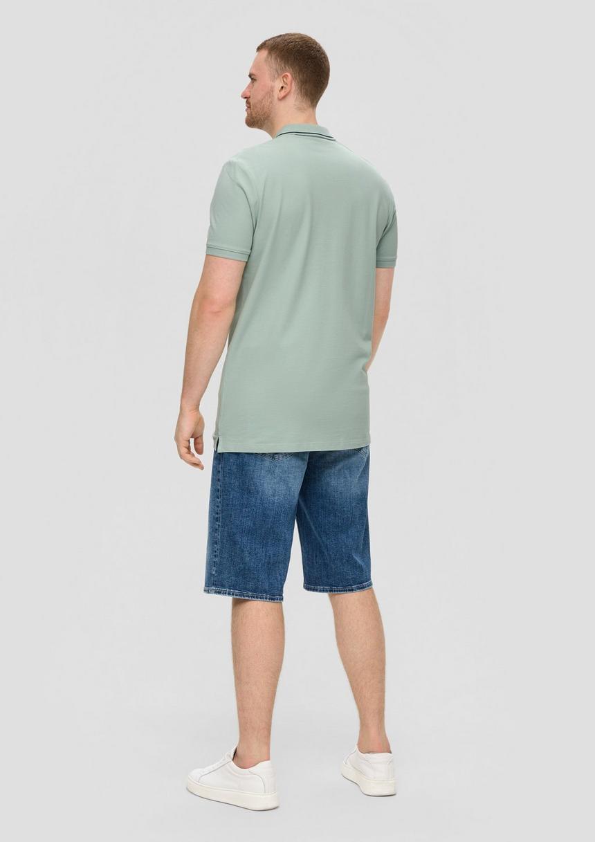 S.Oliver Poloshirt Aus Baumwolle Mit Frontprint