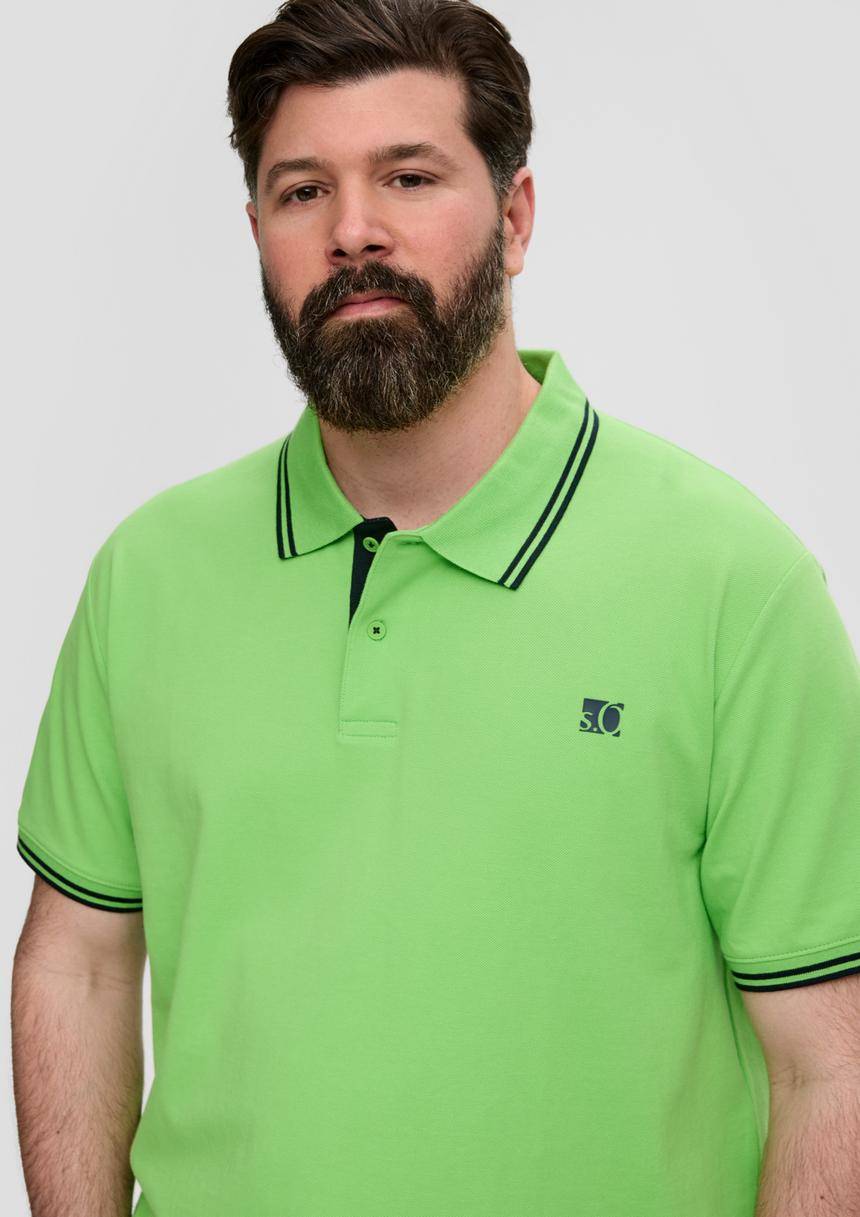 S.Oliver Poloshirt Aus Baumwolle Mit Logo-Detail