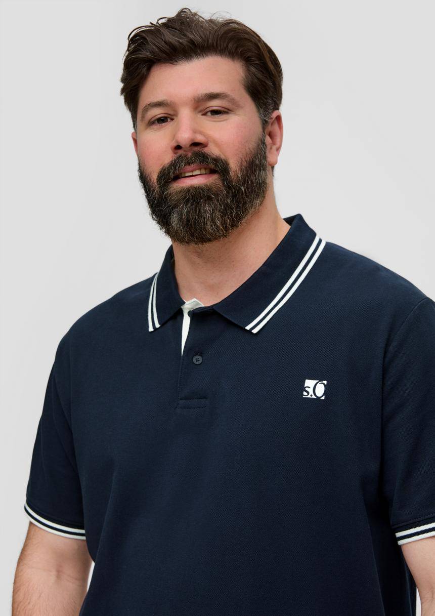 S.Oliver Poloshirt Aus Baumwolle Mit Logo-Detail