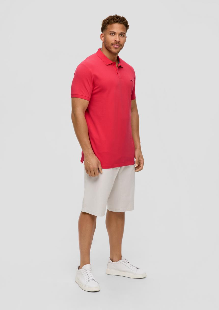 S.Oliver Poloshirt Aus Baumwolle Mit Logo-Detail