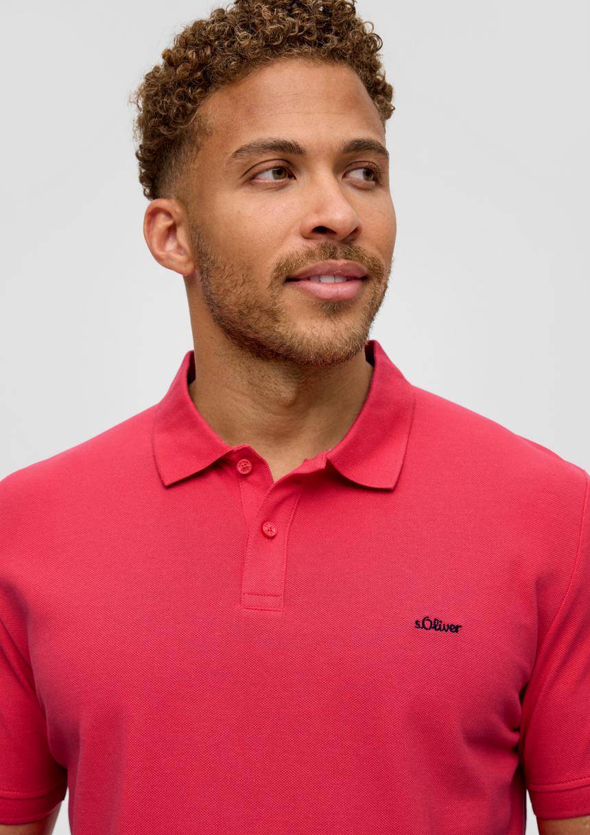 S.Oliver Poloshirt Aus Baumwolle Mit Logo-Detail