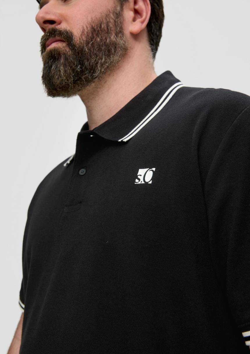 S.Oliver Poloshirt Aus Baumwolle Mit Logo-Detail