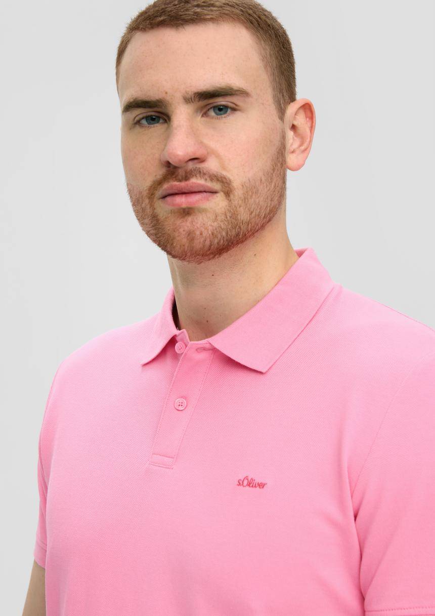 S.Oliver Poloshirt Aus Baumwolle Mit Logo-Detail