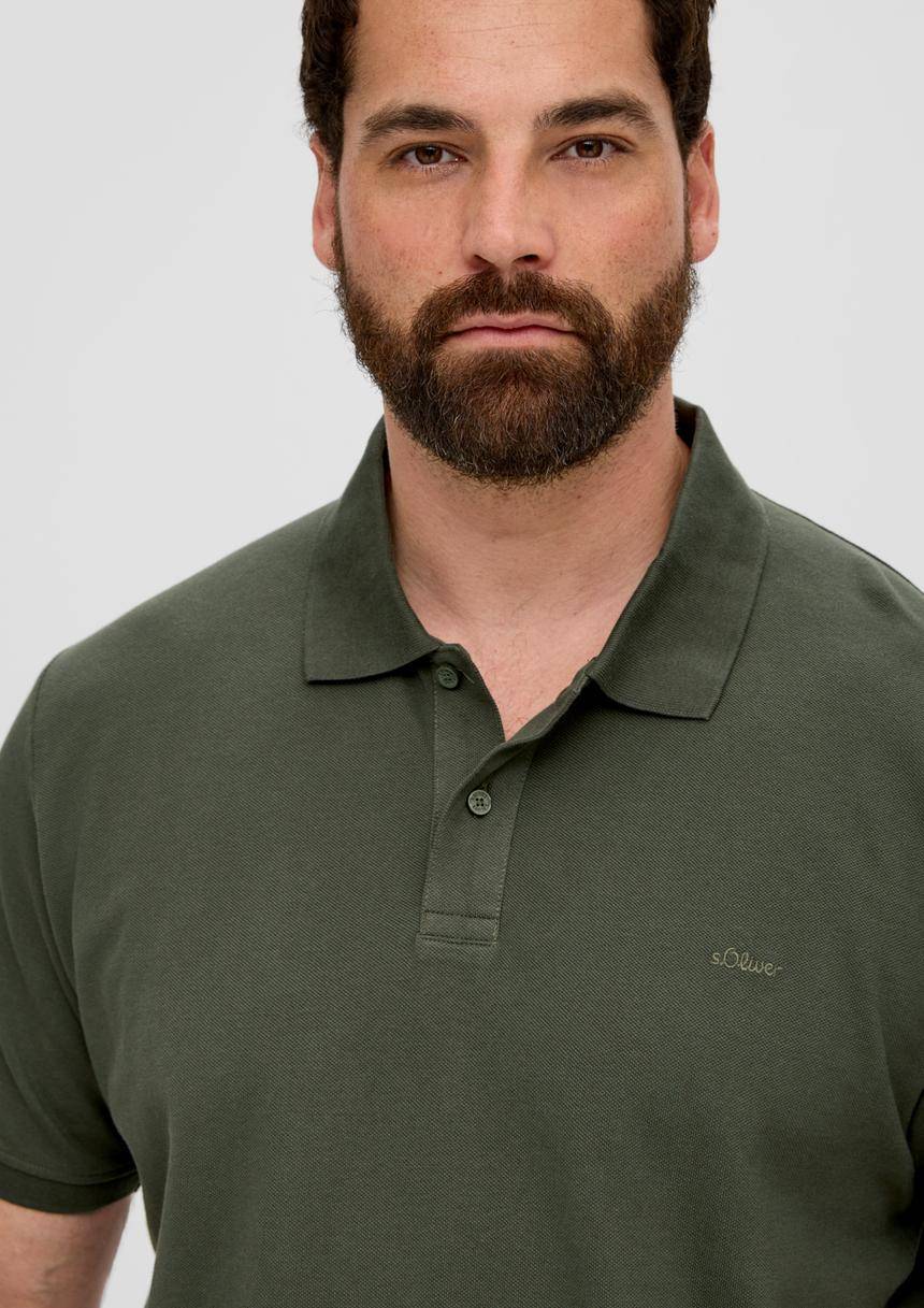 S.Oliver Poloshirt Aus Baumwollpiqué