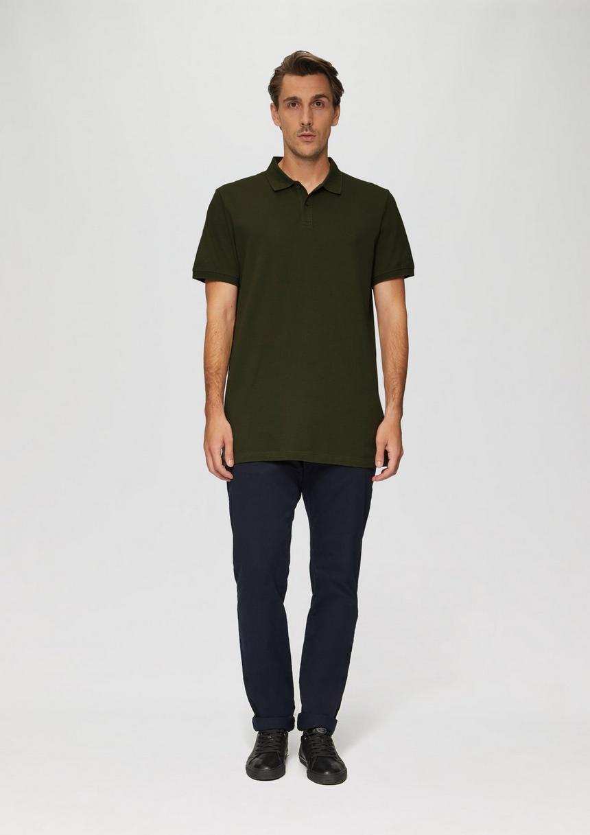 S.Oliver Poloshirt Aus Baumwollpiqué