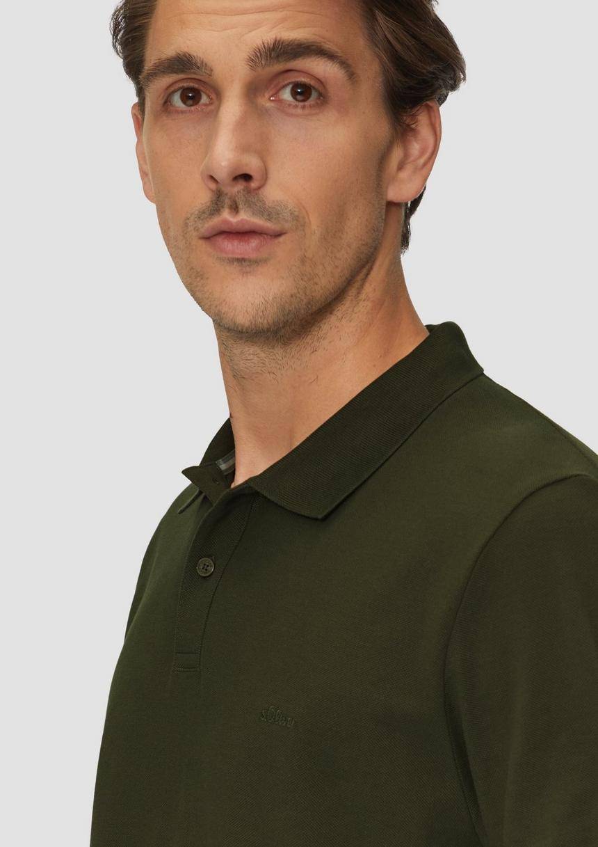 S.Oliver Poloshirt Aus Baumwollpiqué