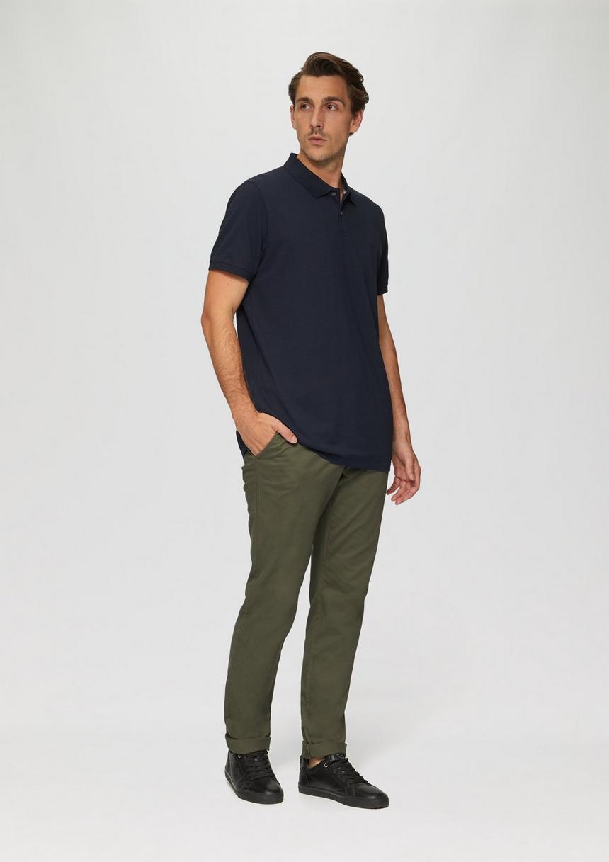 S.Oliver Poloshirt Aus Baumwollpiqué