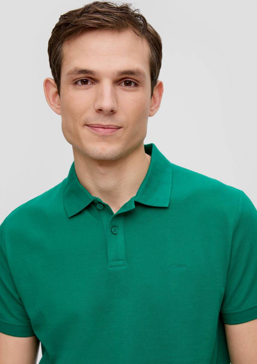 S.Oliver Poloshirt Aus Baumwollpiqué