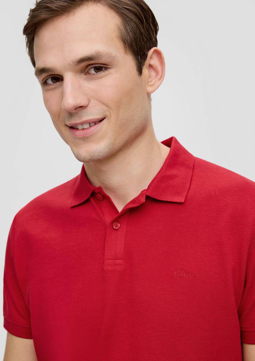 S.Oliver Poloshirt Aus Baumwollpiqué